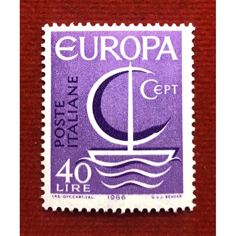 แสตมป์ITALIANE EUROPA ปี1966