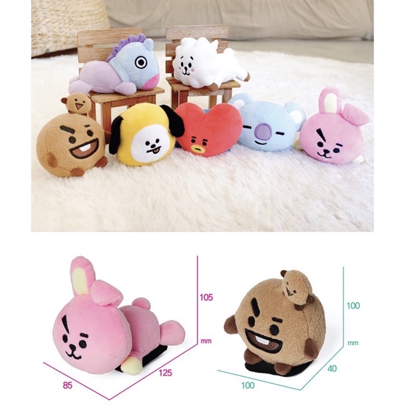 ✅พร้อมส่ง BT21 Magnet Lying ของแท้ 💯%
