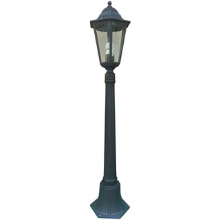 ไฟสนาม ไฟทางเดิน DL6270/600A-M CARINI METAL/GLASS CLASSIC BLACK 1LIGHT โคมไฟภายนอก โคมไฟและหลอดไฟ GARDEN LAMP DL6270/600