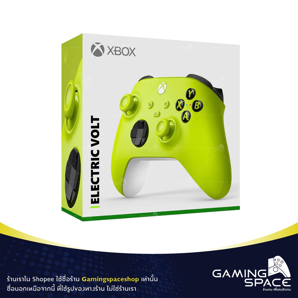 Xbox series xbox wireless controller green electric volt