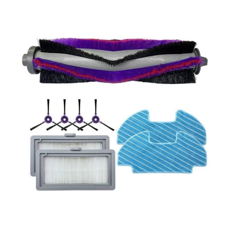 แปรงหลัก แปรงด้านข้าง แผ่นกรอง Hepa ผ้าม็อบ อุปกรณ์เสริม สําหรับเครื่องดูดฝุ่น Samsung VR05R503PWK V