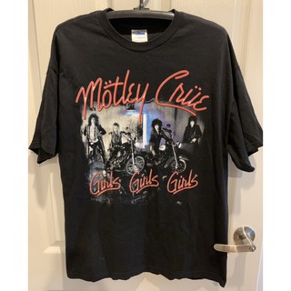 เสื้อยืดผ้าฝ้ายพิมพ์ลายขายดี ⚠️🚫ขายแล้ว🚫⚠️MOTLEY CRUE  Vintage T-Shirt©️2001’s🔥