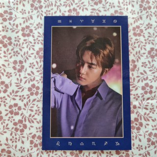 [แท้] โฟโต้การ์ด ซูโฮ Suho #3 EXO 2019 Seasons Greetings Photo Card