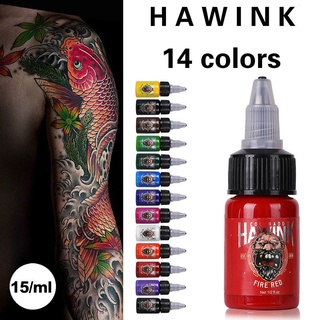 หมึกสักถาวร 1/2 ออนซ์ (15 มล.) HAWINK