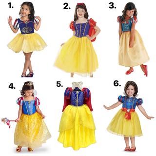 ชุดแฟนซีเด็กหญิง Snowwhite Costume ของแท้จากอเมริกา