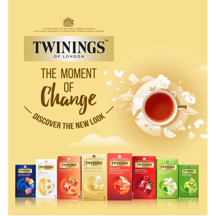 TWININGS TEA ชา ทไวนิงส์ กล่อง 20-25 ซอง
