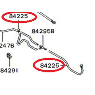 หัวฉีดน้ำล้างกระจก นิวแลนเซอร์ New Lancer Mitsubishi  มิตซู แท้  เบิกศูนย์ รหัส MN169828M T