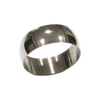 TANITTgems แหวนเกลี้ยงสแตนเลสขัดเงา TNBR017 - Silver