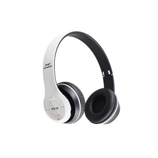 โปรโมชั่น : หูฟังบลูทูธ หูฟังไร้สาย Headphone รุ่น P47 สินค้าของแท้100% เสียงเบสแน่น