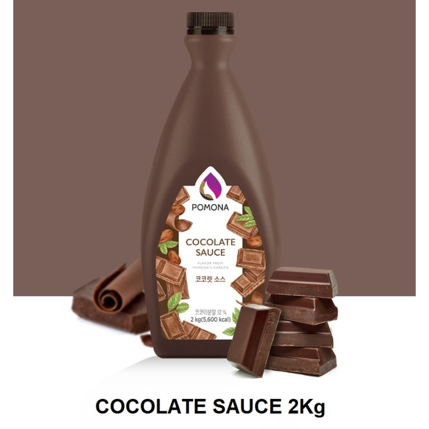 CHOCOLATE SAUCE POMONA ซอสช็อกโกแลต โพโมนา 2 kg.