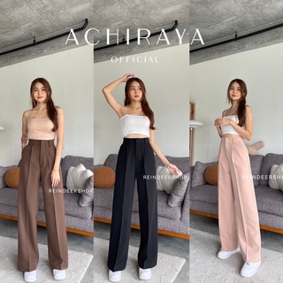 Achiraya Style 🧸 🧺 กางเกงขายาวขากระบอก