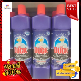 เป็ด น้ำยาล้างห้องน้ำ 900 มล. x 3 ขวดDuck Bathroom Cleaner 900 ml. x 3 bottles