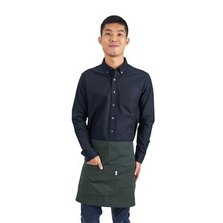 Han&amp;Co.Motion Light Short Apron-BASIL GREEN ผ้ากันเปื้อนตัวสั้นรุ่น Motion Light สีเขียวเข้ม