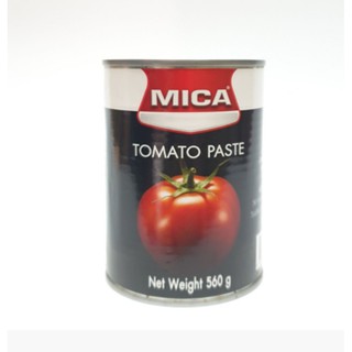 Mica Tomato Paste 560g. ไมก้า ซอสมะเขือเทศเข้มข้น 560กรัม อาหาร ผลไม้กระป๋อง ผักกระป๋อง ซอสปรุงรส