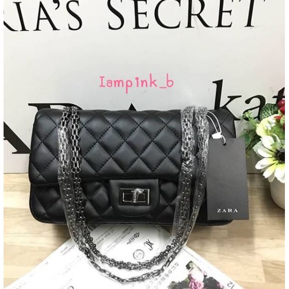 zara chain shoulder bag