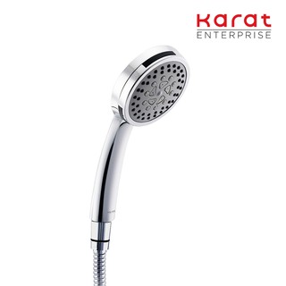 Karat Faucet ฝักบัวสายอ่อนปรับน้ำ 5 ระดับ พร้อมสายสแตนเลส 304 รุ่น KS-04-255-50