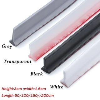 SWEE Water Stopper อุปกรณ์ห้องน้ํา Shower Dam Barrier Flood Barrier แห้งและเปียกแยกซิลิโคน Self-Adhesive