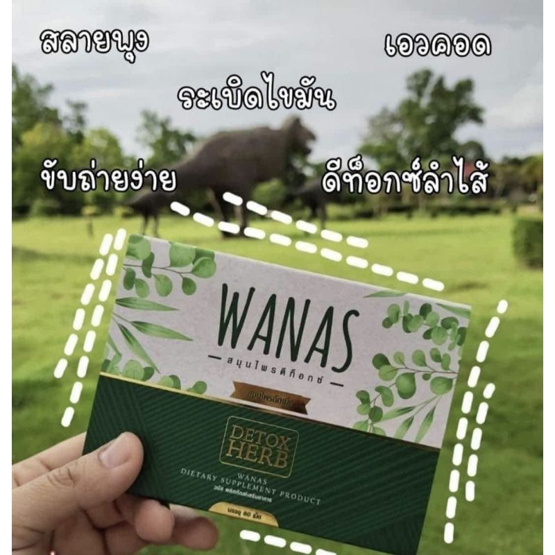 wanas detox herb สมุนไพร ดีท็อกซ์ วนัส