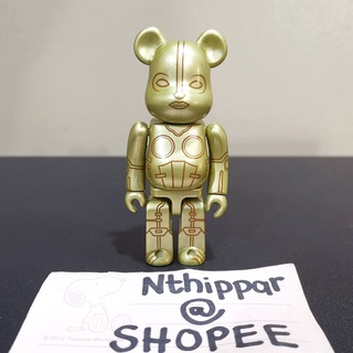 +++ ขาย Bearbrick Be@rbrick Kubrick 100% Series 10 SF Sci-Fi Gold Lady Robot สภาพดี ของแท้ พร้อมส่ง +++ Medicom