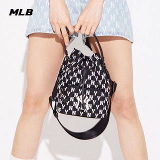 MLB NY MONOGRAM BUCKET BAG 2022 NEWกระเป๋าทรงขนทจีบสพายข้าสพายหลังใส่ของได้เยอะพอประมาณ