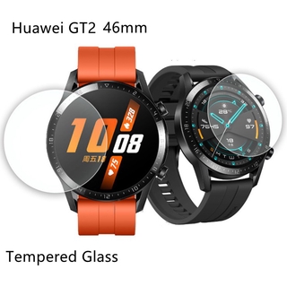 กระจกนิรภัยกันรอยหน้าจอสําหรับ Huawei Watch GT2 42มม./46มม. 2ชิ้น