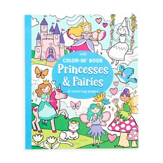 OOLY - Color - in Book : Princesses and Fairies