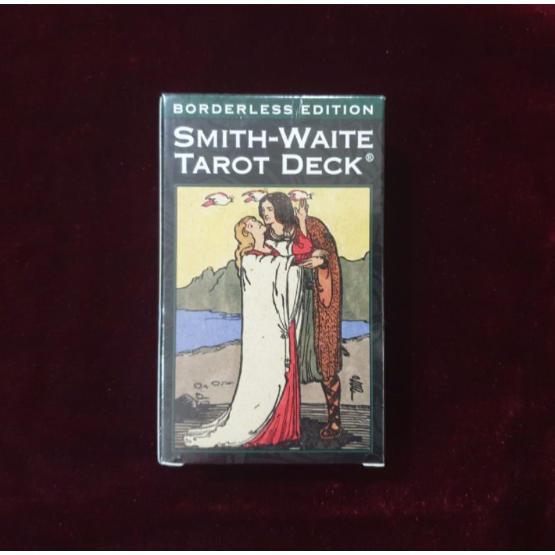 ไพ่ไรเดอร์เวทแบบไร้ขอบ Smith Waite Borderless Tarot Deck ไพ่ยิปซีแท้พร้อมส่ง ไพ่ยิปซีแท้ลดราคา Tarot Tarot Card Oracle