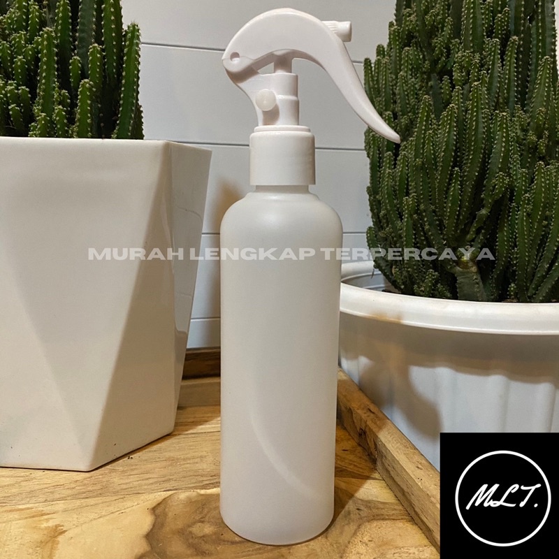 250ML HDPE SPRAY TRIGER BOTTLE / 250ML HDPE NATURAL TRIGGER SPRAY BOTTLE สีขาว