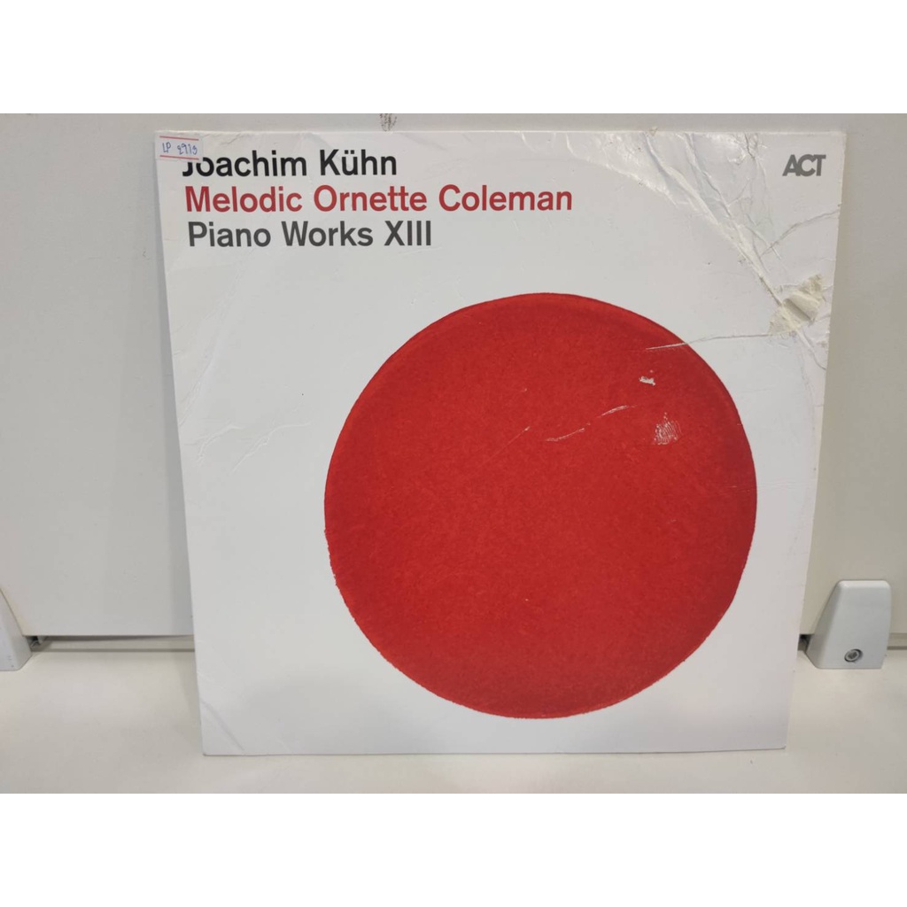 JOACHIM KUHN melodic Ornette Coleman piano works XIII LP 