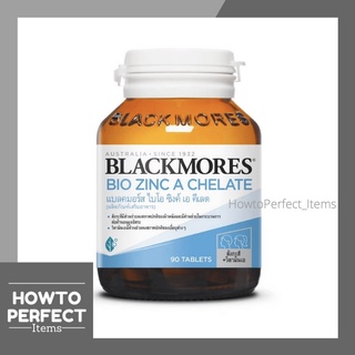 ((Zincสูตรอาหารเสริม)) Blackmores แบลคมอร์ส BIO Zinc A Chelate ไบโอ ซิงค์ เอ คีเลต