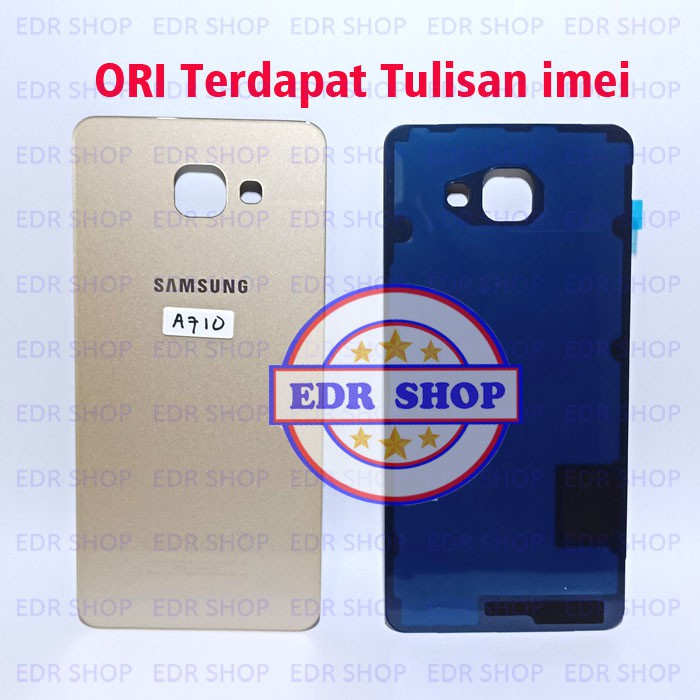 Samsung Galaxy A7 2016 A710 A710F A710G A710H ฝาหลังด้านหลังด้านหลัง Original Gold