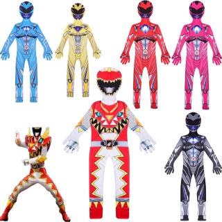 Power Mecha Five Beast Super Action Figures Rangers Battle Neuro Mystic Force Kids Cosplay Jumpsuits Halloween Costumes for Kids