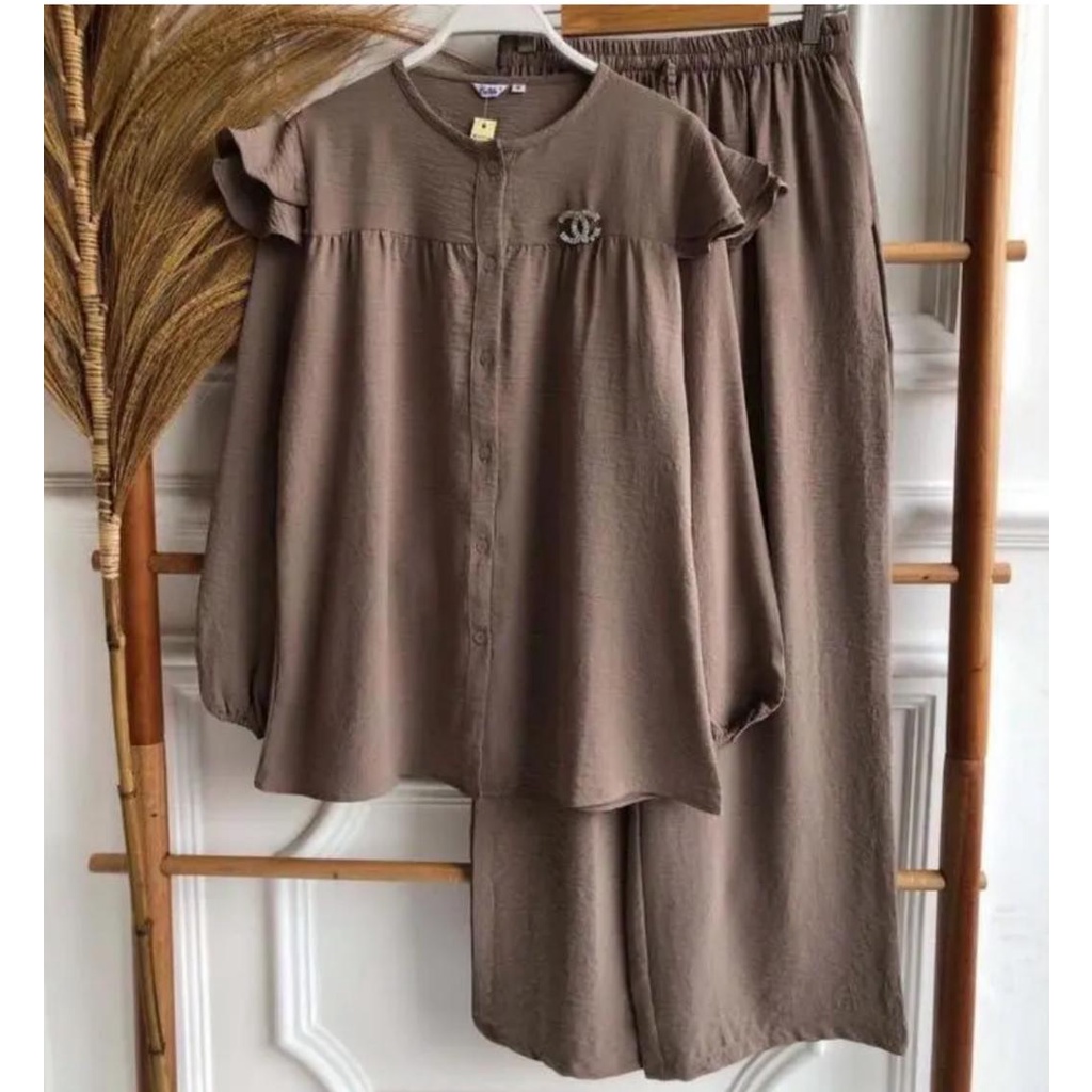 Reva ONE SET CRINKLE PREMIUM VIRAL 2022 / REVA เซตใหม่ล่าสุด ผู้หญิง 2022