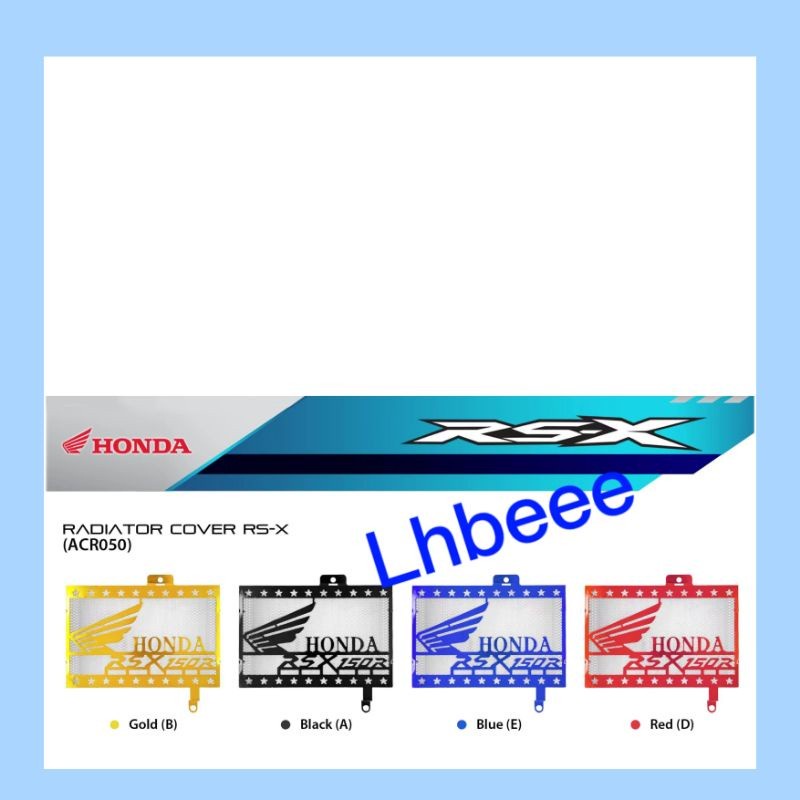 RSX150 /RSX 150 ฝาครอบหม้อน้ํา COOLANT NET