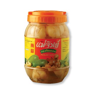 แม่จินต์ กระเทียมดอง 870 กรัม Maejin Pickled Garlic 870 grams