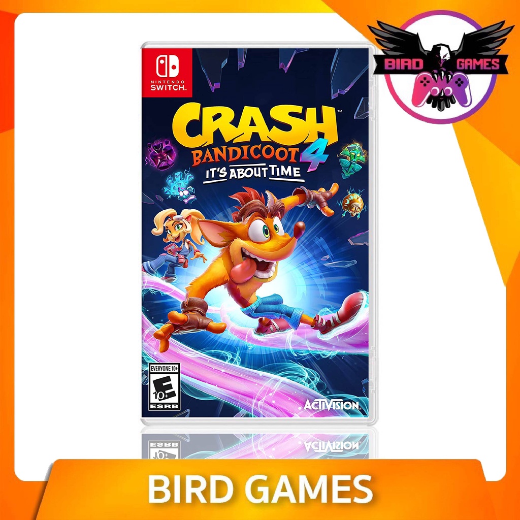 Nintendo Switch : Crash Bandicoot 4 It's About Time [แผ่นแท้] [มือ1] [Crash4]