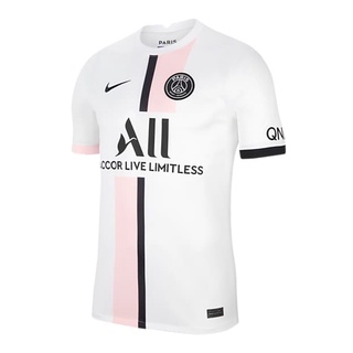 เสื้อกีฬาแขนสั้น ลายทีม PSG 2021/22 ชุดเยือน สําหรับผู้ชาย