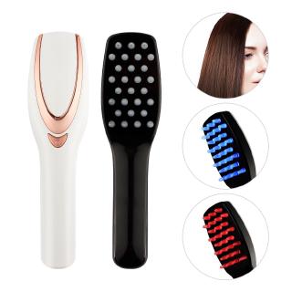 Electric Vibration Massage Comb Hair Scalp Laser Massage Comb Hair Growth Anti Loss Phototherapy Color Light Care Hairbrush