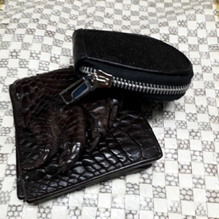 stingray crocodile wallet pocket cion lady purse กระเป๋าสตางค์หนังปลากระเบน