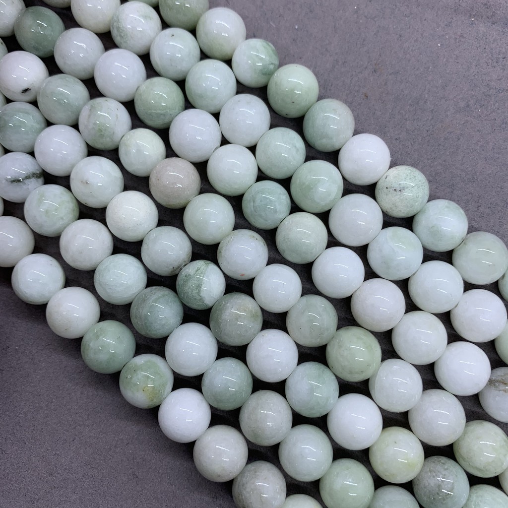 ลูกปัดหินหยก Chalcedony ทรงกลม ขนาด 4-16 มม. DIY ขายส่ง - รูปที่ 2