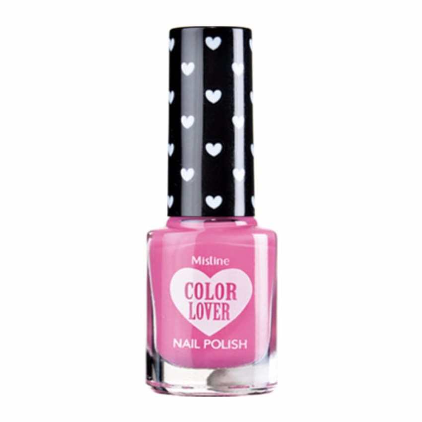 มิสทิน ยาทาเล็บ คัลเลอร์ เลิฟเวอร์ โรส NO.07-MISTINE COLOR-LOVER ROSE NAIL-POLISH 6-ML ขายดี