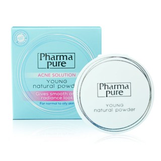 PharmaPure Acne Young Natural Powder สำหรับผิวปกติ-ผิวมัน