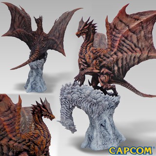 Figure ฟิกเกอร์ Model โมเดล Capcom Final Fantasy Dragon มังกร ใน ไฟนอลแฟนตาซี Monster Hunter มอนสเตอร์ฮันเตอร์