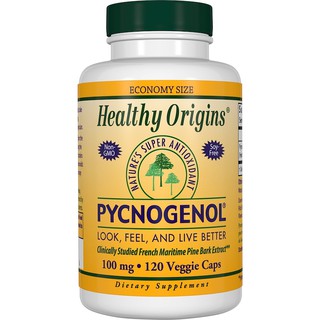 Healthy Origins, Pycnogenol, 100 mg, 120 Veggie Caps