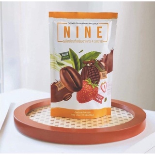 Nine โกโก้ / กาแฟ / ชาเขียว / นมเย้ย ขนาดทดลอง 1 ห่อ / 4 ซอง