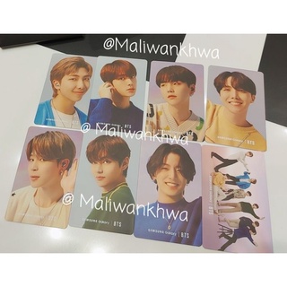 ☆พร้อมส่ง☆ การ์ด Samsung x BTS ของแท้