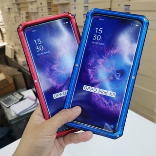 Imatch เคสโทรศัพท์มือถือ ซิลิโคนแข็ง โลหะ อลูมิเนียม กันกระแทก สําหรับ OPPO Find X5 Pro Find X3 Pro