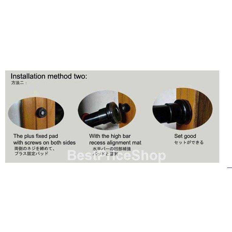 Pnhb BPS Chin Up Bar Doorway Gym Pull Up Bar Door Gym Bars Arm