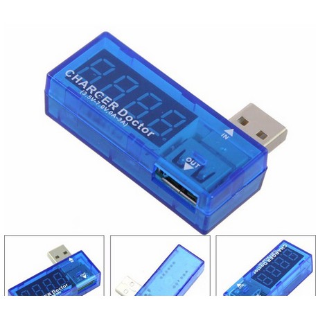 USB Charger Doctor Mobile Battery Tester Power Detector Voltage Current Meter