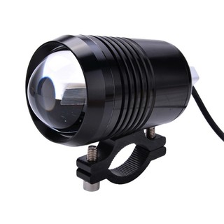 CREE U2 สปอตไลท์โปรเจ็คเตอร์ LED มอเตอร์ไซต์ กันน้ำ (Black)